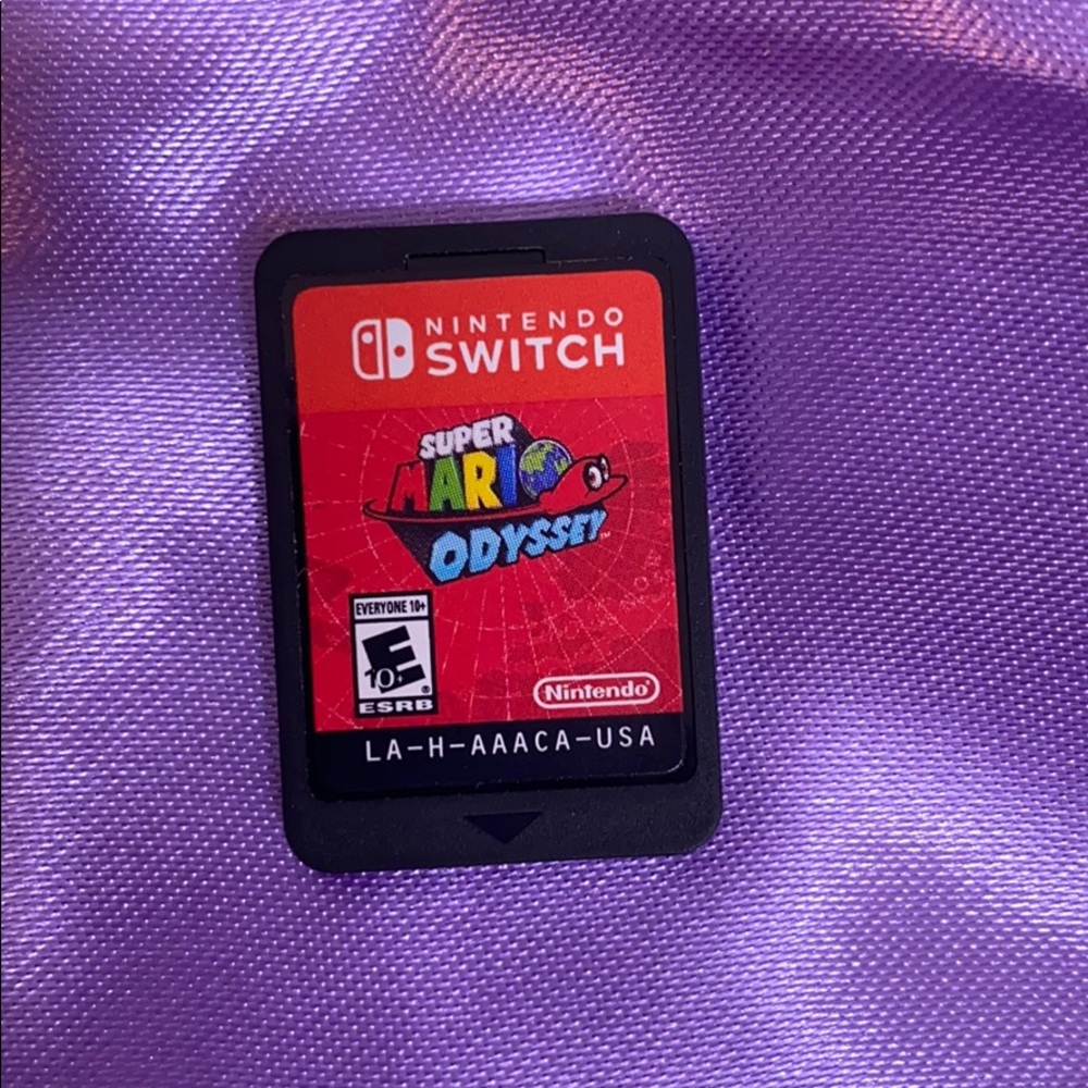 Nintendo switch Super Mario odyssey